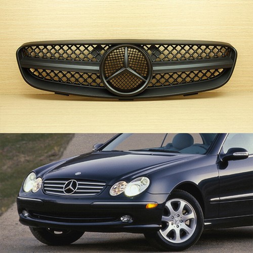 Front grille mist black - mist,